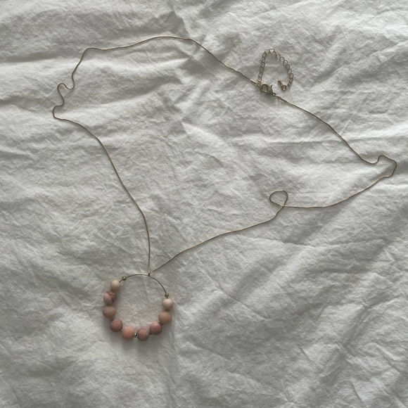 Beaded Ring Necklace - Picture 2 of 4